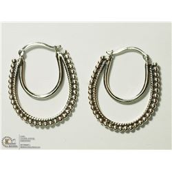 7) STERLING SILVER EARRINGS