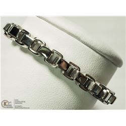21) STAINLESS STEEL MEN'S BRACELET