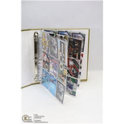 BINDER OF NHL HOCKEY STARS AND ROOKIES