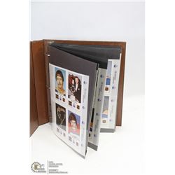 BINDER OF 92 1970-1980S EDMONTON OILERS CARDS