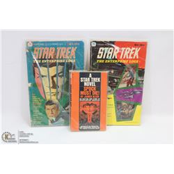 TWO 1976 STAR TREK "THE ENTERPRISE LOGS" COMICS