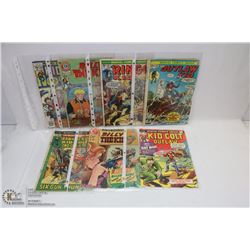 LOT OF SEVEN 15 TO 35 CENT WESTERN COMICS