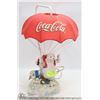 Image 1 : COCA COLA PARACHUTE BEAR LAMP