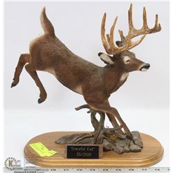 'FOREVER WILD' LIMITED EDITION WHITE TAIL STATUE