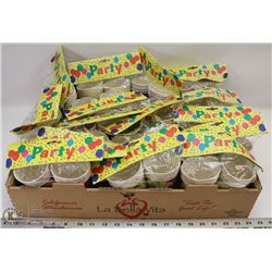 FLAT OF PARTY SUPPLIES