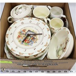 BOX OF ROYAL DOULTON 10PC BUNNYKINS