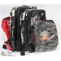 BOX W/3 COORS LIGHT 18-CAN SOFT COOLER