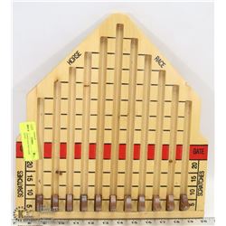 VINTAGE HORSE RACING GAME W/DIRECTIONS