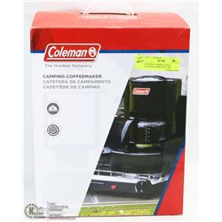 COLEMAN CAMPING COFFEE MACHINE, WORKS JUST LIKE