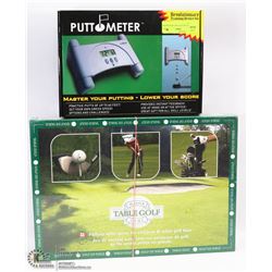 NEW ITEMS PUTTO METER W/MAJOR TABLE