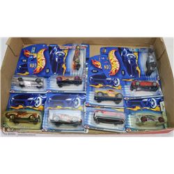 LOT OF 10 NEW HOTWHEELS COLLECTIBLE DIECAST CARS