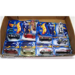 LOT OF 10 NEW HOTWHEELS COLLECTIBLE DIECAST CARS