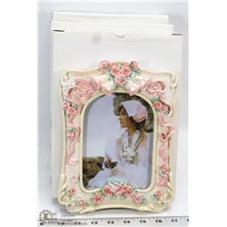 LOT OF 3 PICTURE FRAMES 5" X 7"