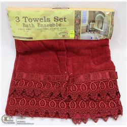 BATH 3 TOWEL SET