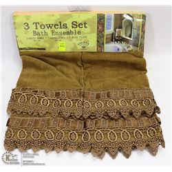 BATH 3 TOWEL SET