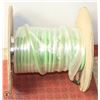 Image 1 : SPOOL OF RW90, 3/0, 600V GREEN GROUND WIRE