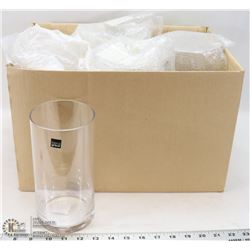 5 PCS NEW CRYSTAL VASE 10 INCHES AND 9 INCHES