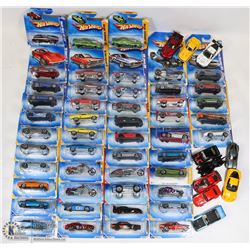 BOX OF HOT WHEELS CARS