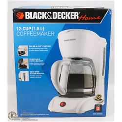 BLACK & DECKER 12 CUP COFFEE MAKER