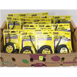 FLAT OF TAPE MEASURES