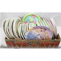 7.5FLAT OF DISPOSABLE PLATES