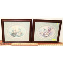 TWO 18X21 SIGNED/NUMBERED LENA LIU PRINTS