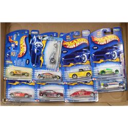 LOT OF 10 NEW HOTWHEELS COLLECTIBLE DIECAST CARS
