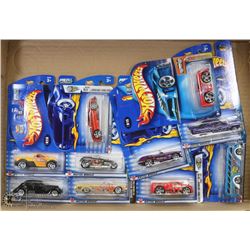 LOT OF 10 NEW HOTWHEELS COLLECTIBLE DIECAST CARS