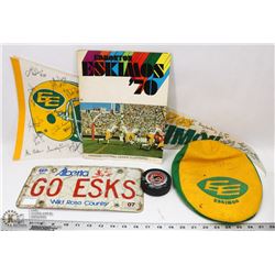 EDMONTON ESKIMO COLLECTIBLES INCL PERSONALIZED