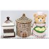 Image 1 : BOX OF COOKIE JARS