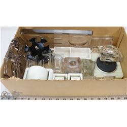 2) BOX OF VINTAGE OFFICE ITEMS FROM50'S & 60'S