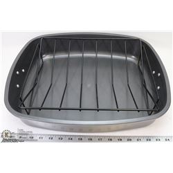 LARGE ROASTING PAN WITH RACK