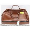 Image 1 : VINTAGE 1950's LEATHER BAG W/ORIGINAL