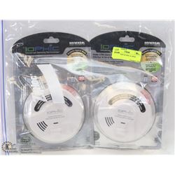2 NEW SMOKE & FIRE ALARMS