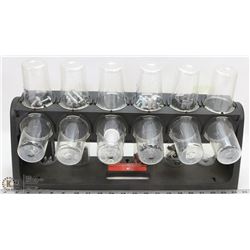 REVOLVING HARDWARE STORAGE, CONTENTS INCLUDED