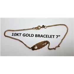 17 - 10K GOLD BRACELET