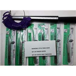12 - SET OF 6 PRECISION ANT-STATIC