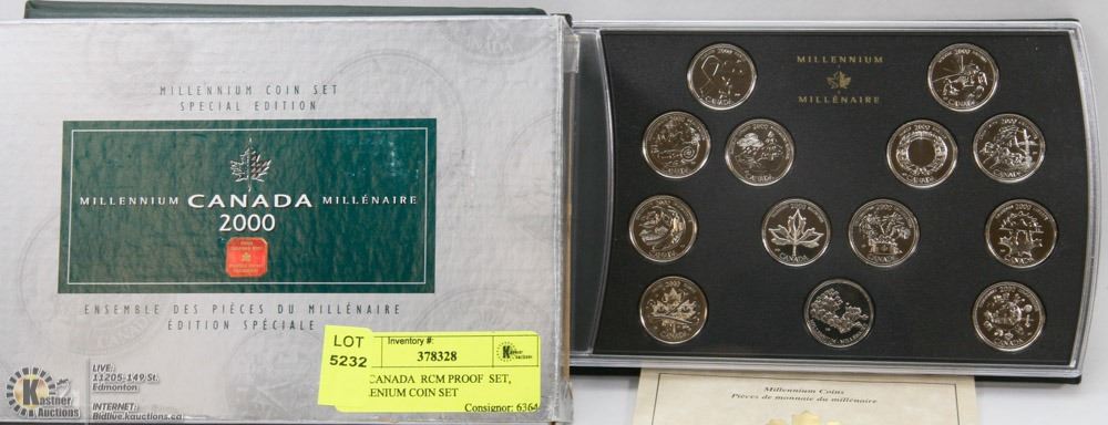 2000 Canada Special Edition Millennium 13-Coin Set