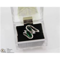 GREEN  FASHION WOMEN WEDDING STYLE RING