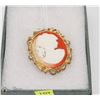 Image 1 : VINTAGE CAMEO PENDANT