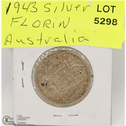 1943 SILVER AUSTRALIA SILVER FLORIN