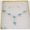 Image 1 : #62-CARIBBEAN GEMSTONE NECKLACE