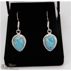 #63-CARIBBEAN GEMSTONE EARRINGS