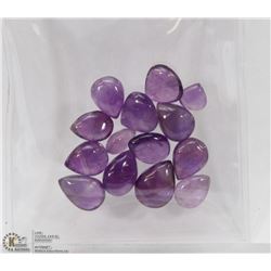 #43-NATURAL PURPLE AMETHYST GEMSTONE 46CT