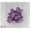Image 1 : #43-NATURAL PURPLE AMETHYST GEMSTONE 46CT