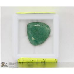#21-NATURAL GREEN EMERALD GEMSTONE 10CT