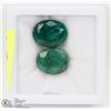 #14-NATURAL GREEN EMERALD LOOSE GEMSTONE 21CT