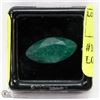 Image 1 : #19-NATURAL GREEN EMERALD LOOSE GEMSTONE 6.5CT