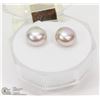46-# FRESH WATER PEARL EARRINGS