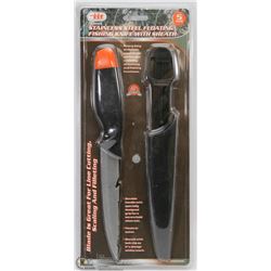 NEW STAINLESS STEEL FLOATING FISHING KNIFE